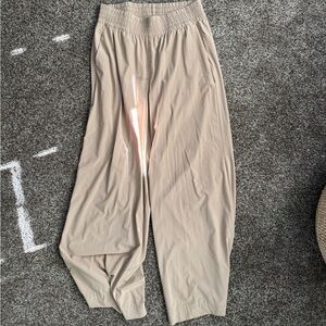 Vuori Villa Women's Wide Leg Pants in Tan